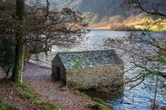 Crummock Water, boathouse