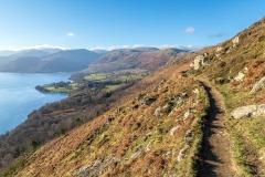 Gowbarrow Fell walk, Ullswater