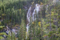 Grassi Lakes walk, waterfall