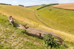 Huggate Poetry Bench, Horse Dale