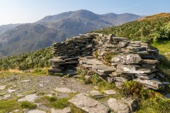 Lingmoor Fell quarries, bench