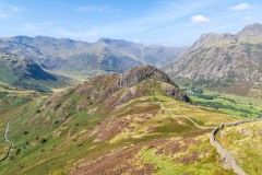 Lingmoor Fell, Langdale, Bowfell, Langdale Pikes