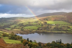 Loweswater, rainbow