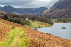 Rannerdale Knotts walk, Wood House, Crummock Water