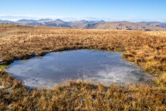 Great Gable from Seat Sandal, tarn