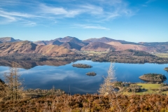 Walla Crag summit, Derwent Water