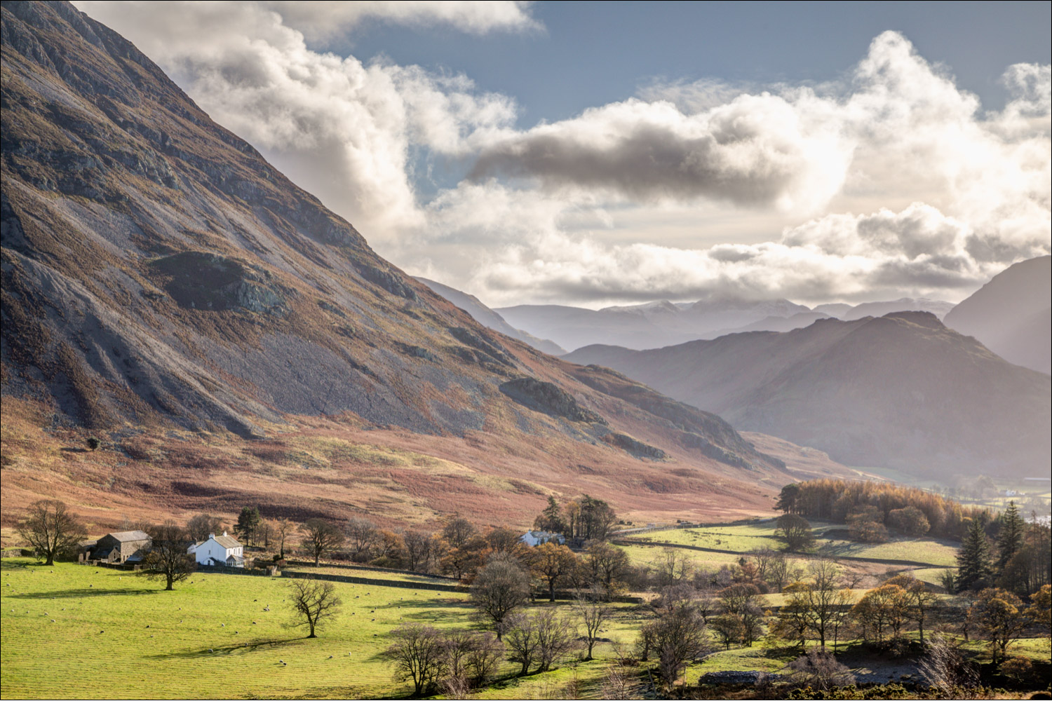 Lanthwaite Green from Brackenthwaite Hows