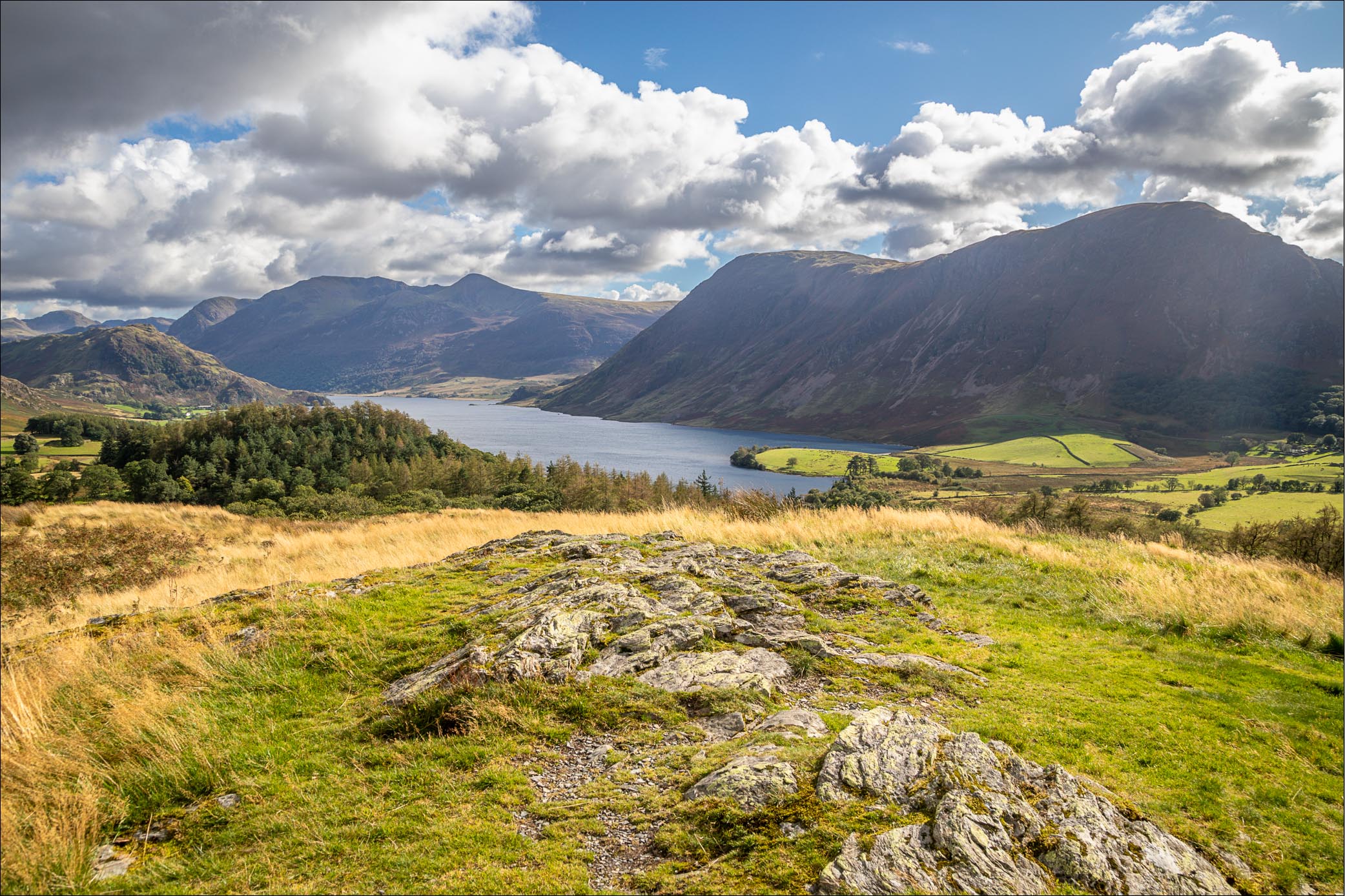 Crummock Water from Lanthwaite Hill