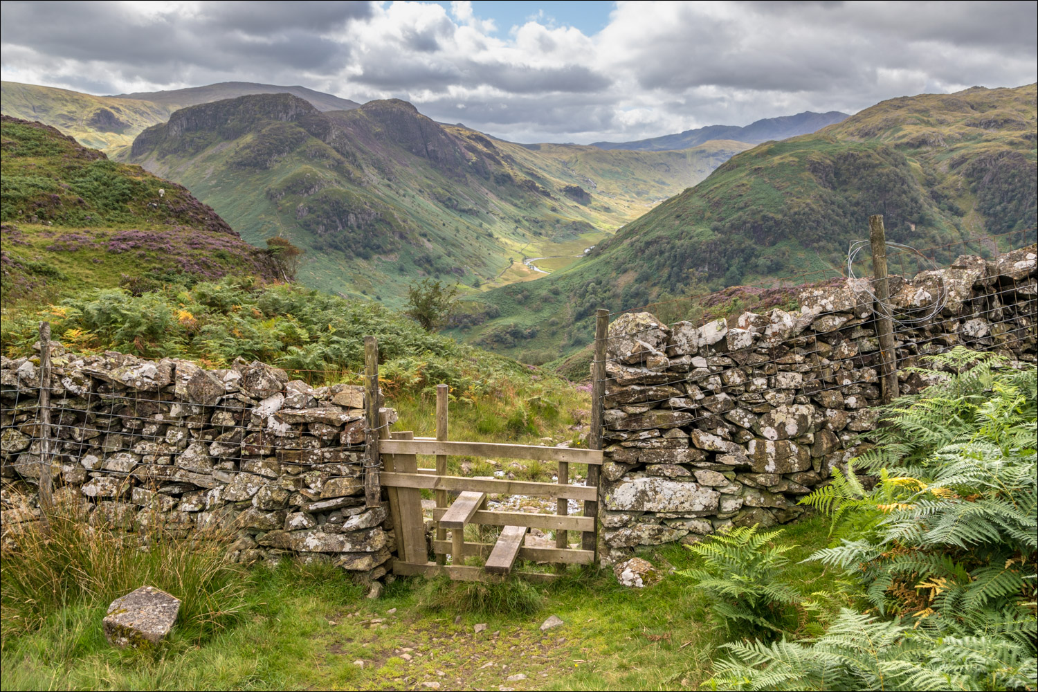 Borrowdale from Great Crag